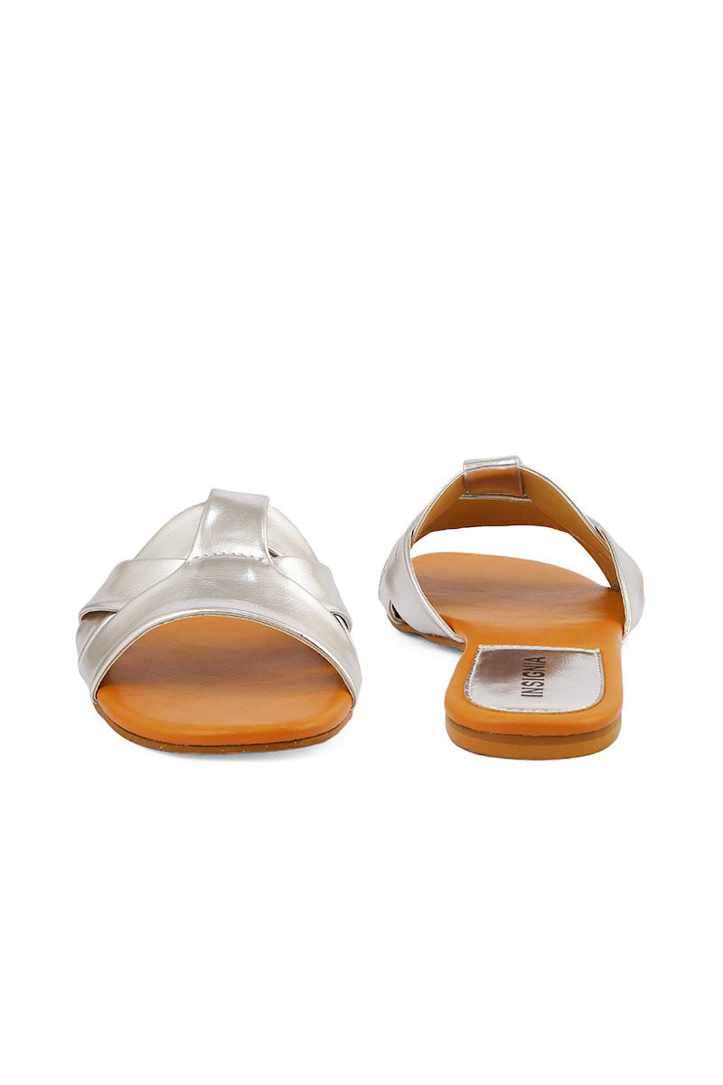 Casual Slip On I17223-Silver