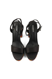 Party Wear Sandal I23450-Black