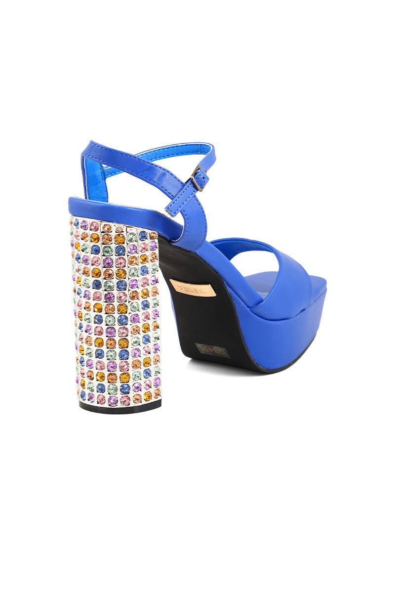 Party Wear Sandal I23451-Navy