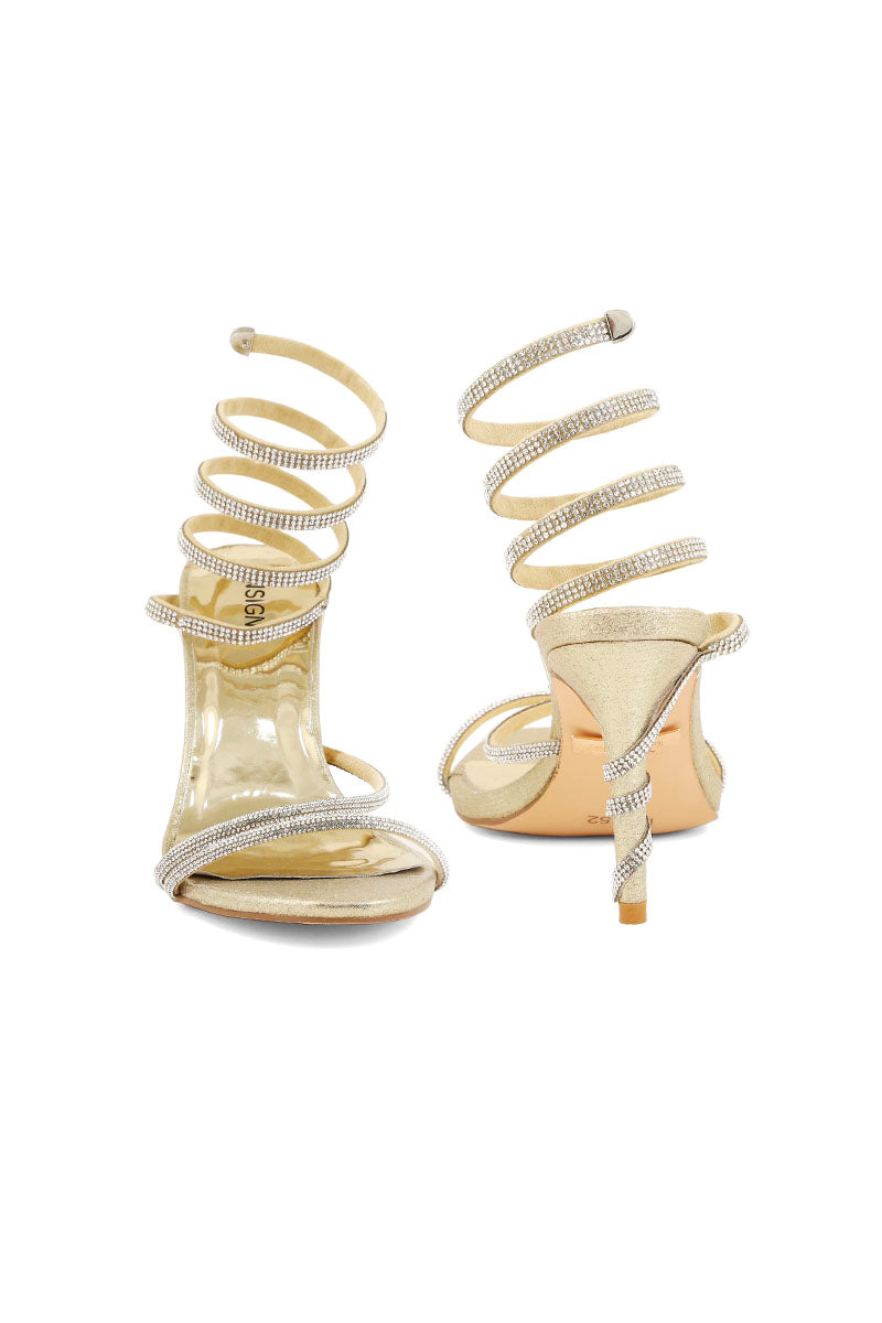 Formal Sandal I23452-Golden