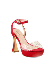 Party Wear Sandal I23455-Maroon