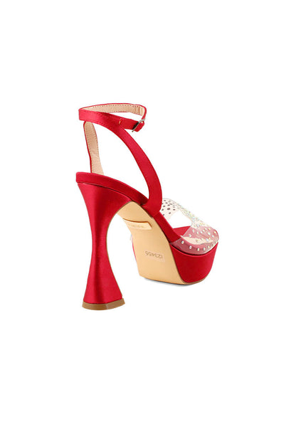 Party Wear Sandal I23455-Maroon