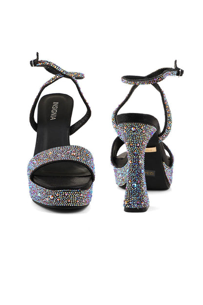 Party Wear Sandal I23456-Black