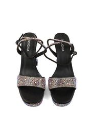 Party Wear Sandal I23456-Black