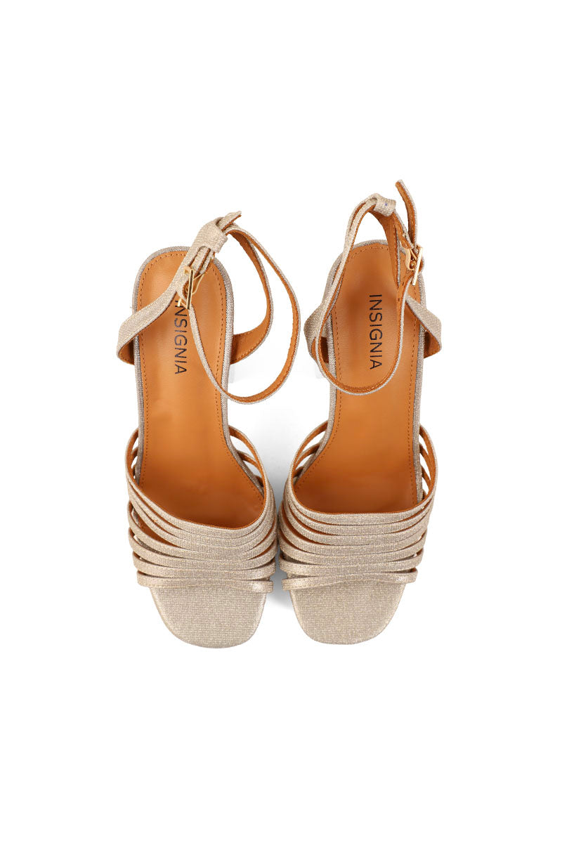 Party Wear Sandal I23457-Golden