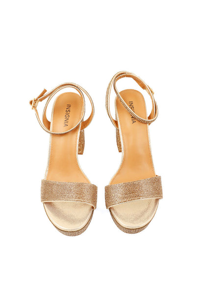 Party Wear Sandal I23459-Golden