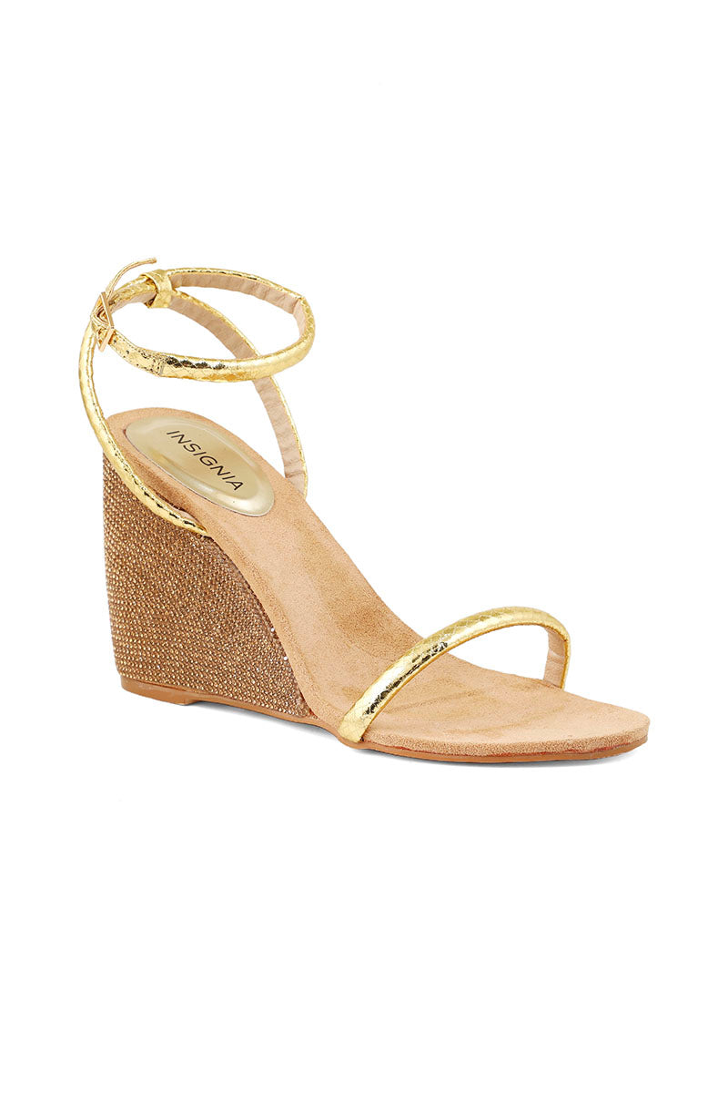 Party Wear Sandal I23460-Golden