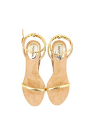 Party Wear Sandal I23460-Golden