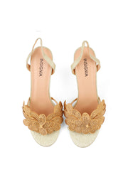 Party Wear Sandal I23461-Golden