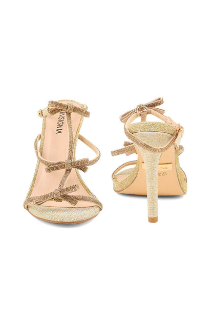 Party Wear Sandal I23463-Golden