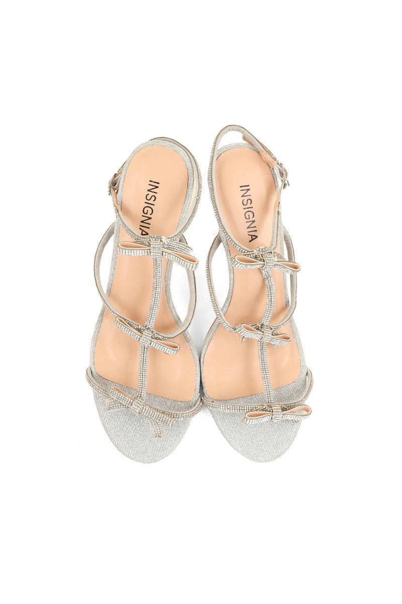 Party Wear Sandal I23463-Silver