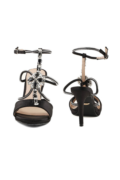 Party Wear Sandal I23551-Black