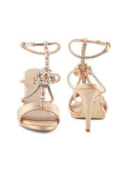Party Wear Sandal I23551-Champagne