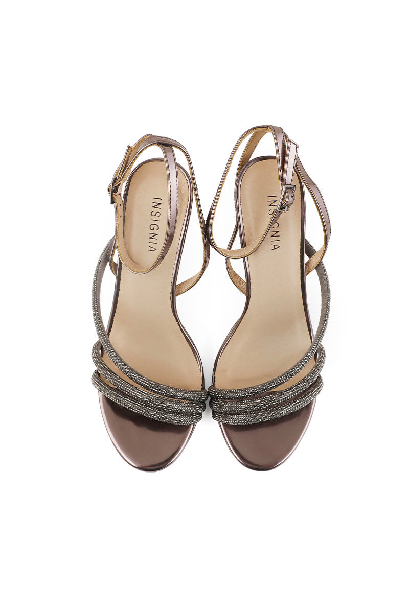 Party Wear Slip On I23629-Grey