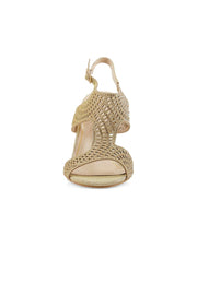 Party Wear Sandal I23640-Golden