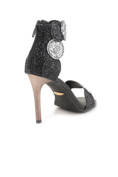Party Wear Sandal I23654-Black