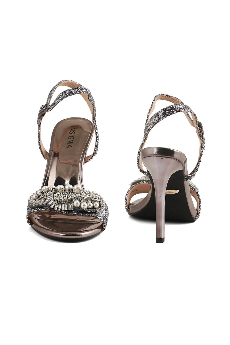 Party Wear Sandal I23662-Grey