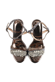 Party Wear Sandal I23662-Grey