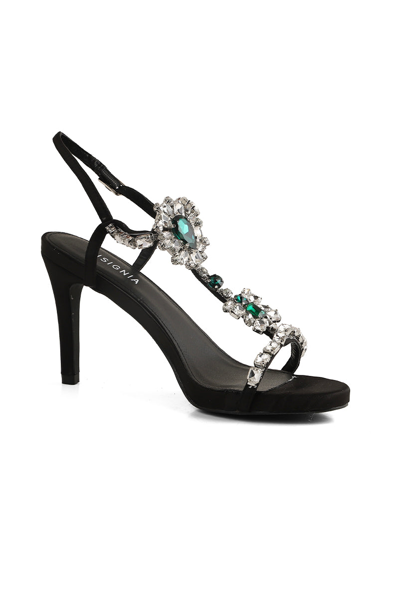 Party Wear Sandal I23663-Black