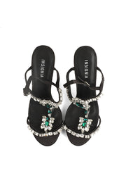 Party Wear Sandal I23663-Black