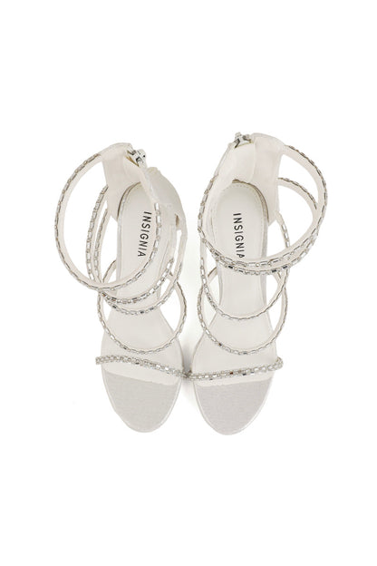 Party Wear Sandal I23665-White