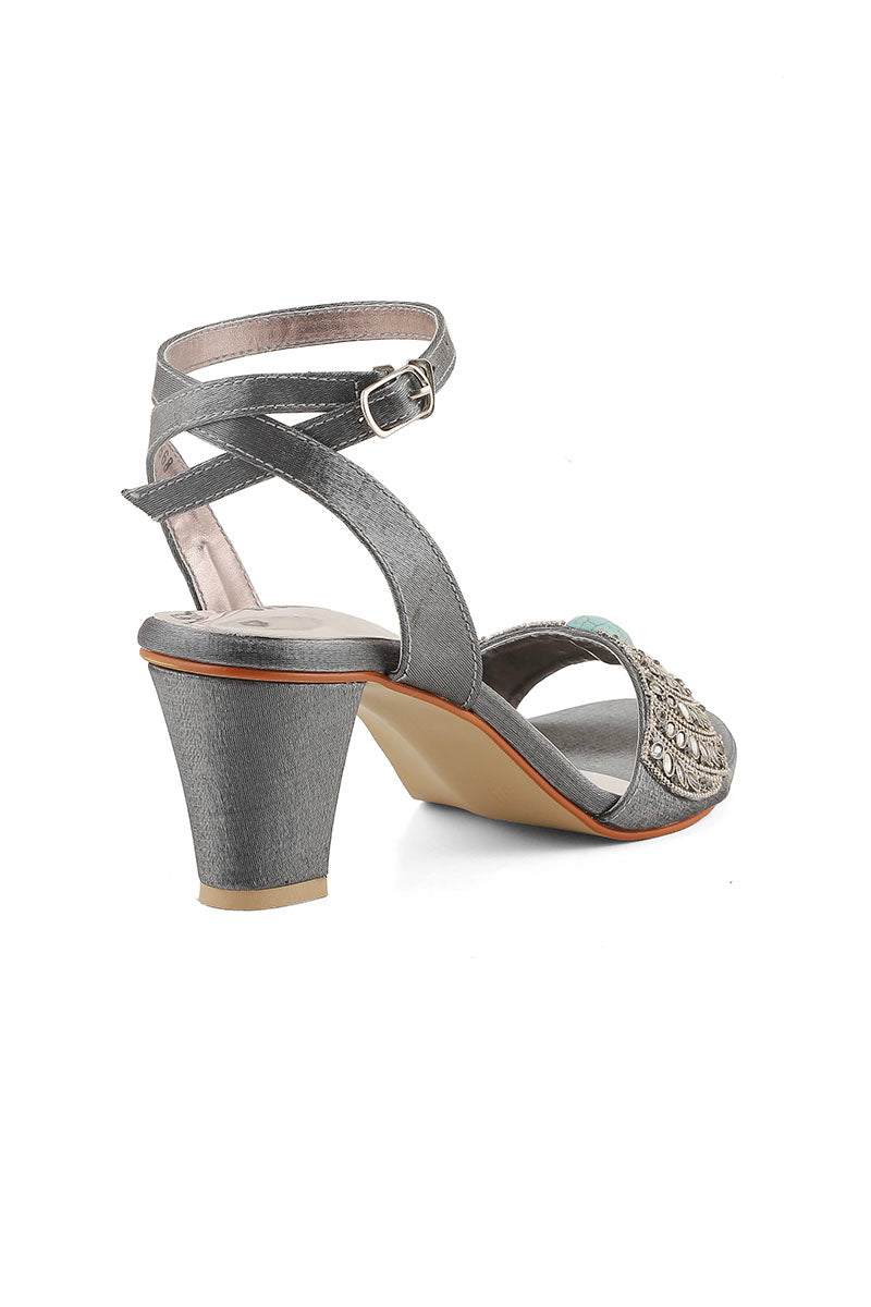 Party Wear Sandal I23668-Grey