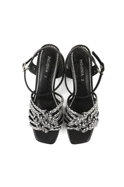 Party Wear Sandal I23675-Black