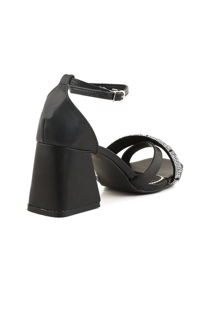 Party Wear Sandal I23676-Black