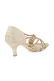 Party Wear Sandal I23677-Golden