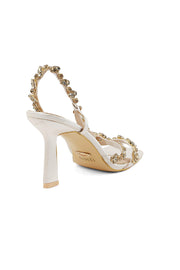 Party Wear Sandal I23679-Golden