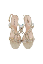 Party Wear Sandal I23683-Golden