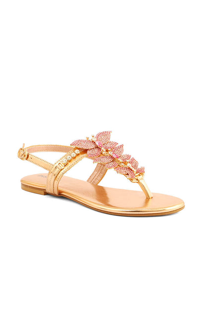 Party Wear Sandal I23687-Peach