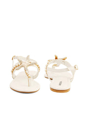 Party Wear Sandal I23688-White