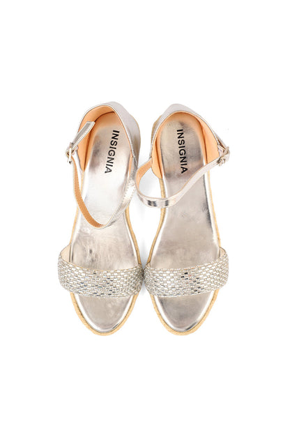 Party Wear Sandal I23690-Silver