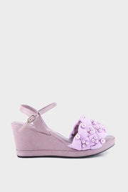 Party Wear Sandal I23693-Purple