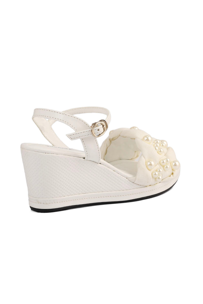Party Wear Sandal I23693-White