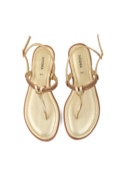 Casual Sandal I23694-Golden