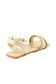 Party Wear Sandal I23696-Golden