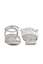 Party Wear Sandal I23696-Silver