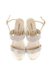 Party Wear Sandal I23698-Golden
