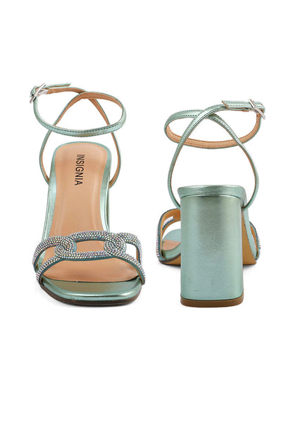 Party Wear Sandal I23699-Mint Green