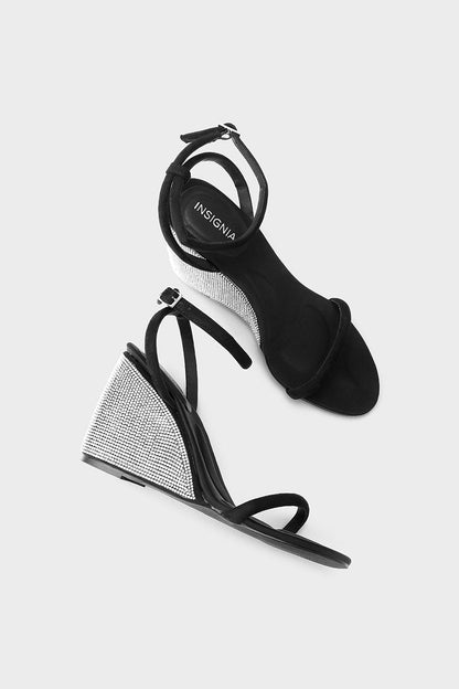 Party Wear Sandal I23701-Black
