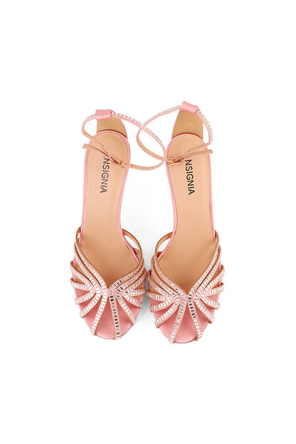Party Wear Sandal I23703-Nude Pink