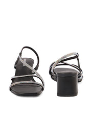 Party Wear Sandal I23705-Black