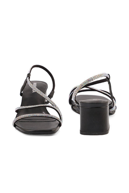 Party Wear Sandal I23705-Black
