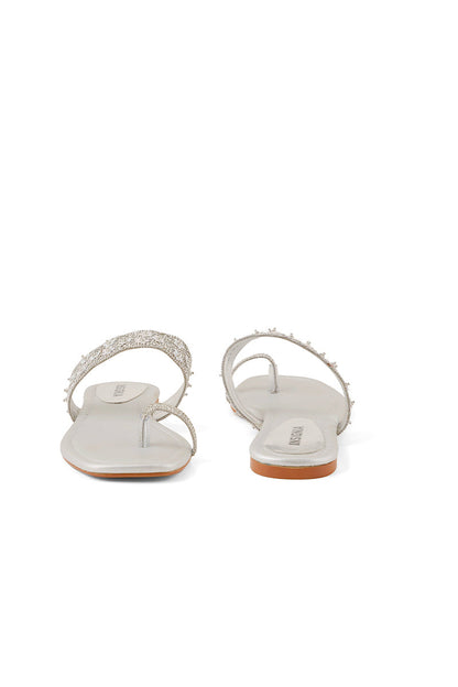 Party Wear Slip On I26157-Silver