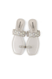 Party Wear Slip On I26157-Silver