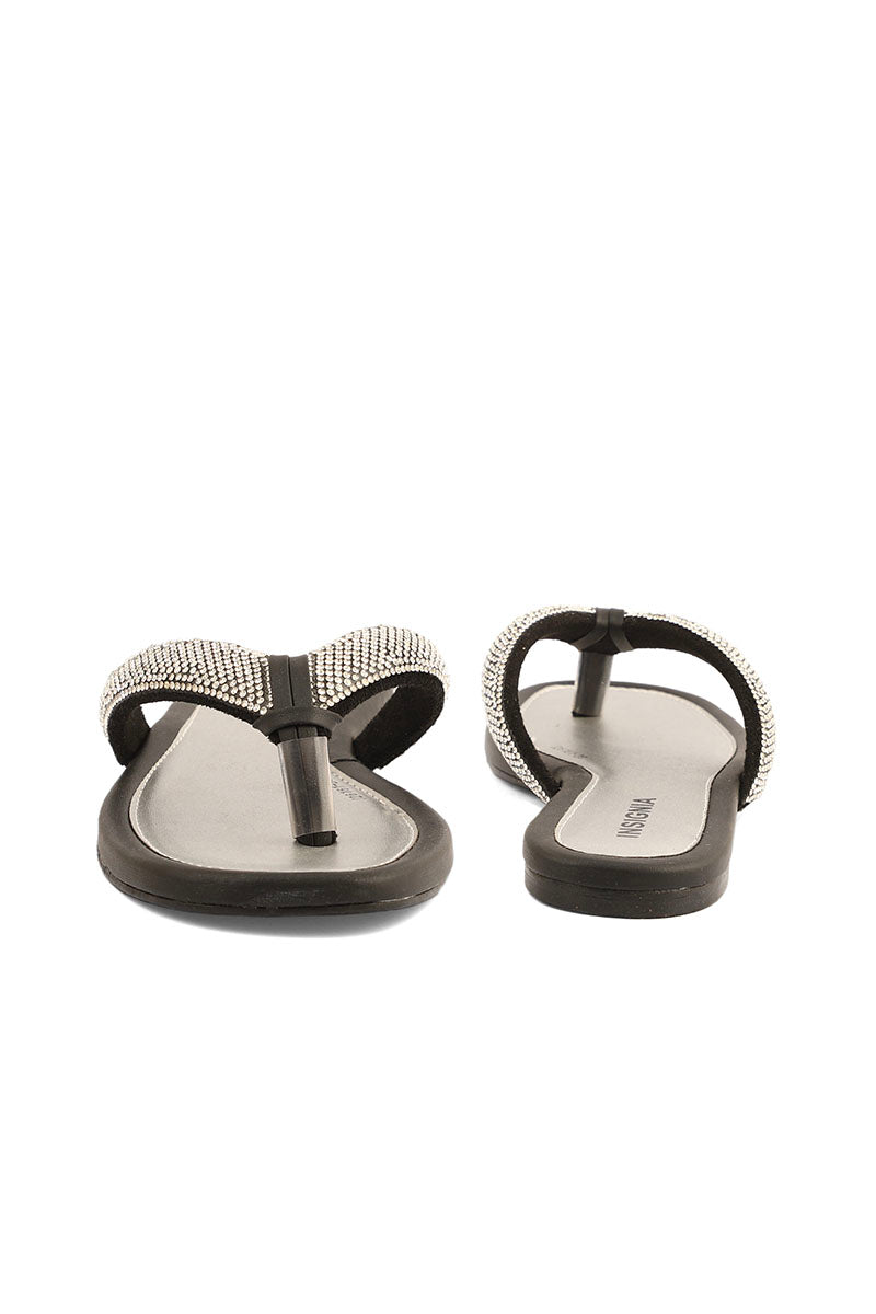 Party Wear Slip On I26161-Black