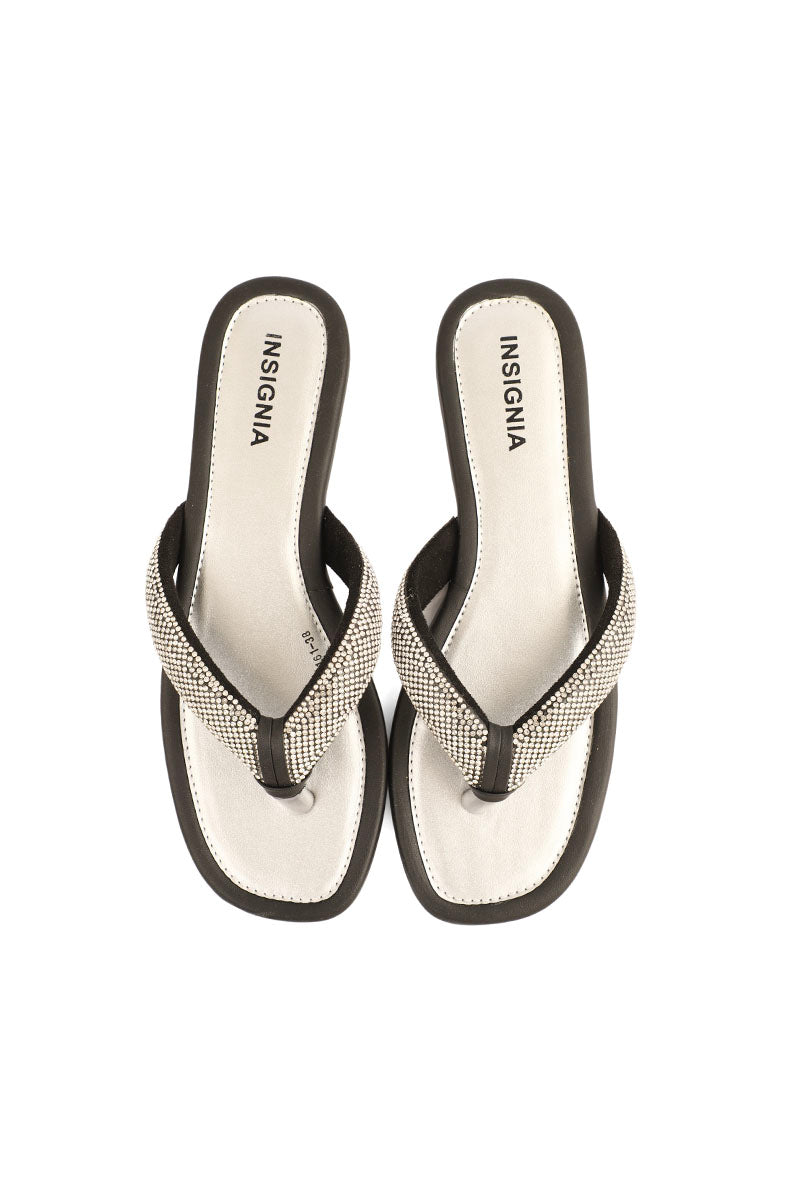 Party Wear Slip On I26161-Black