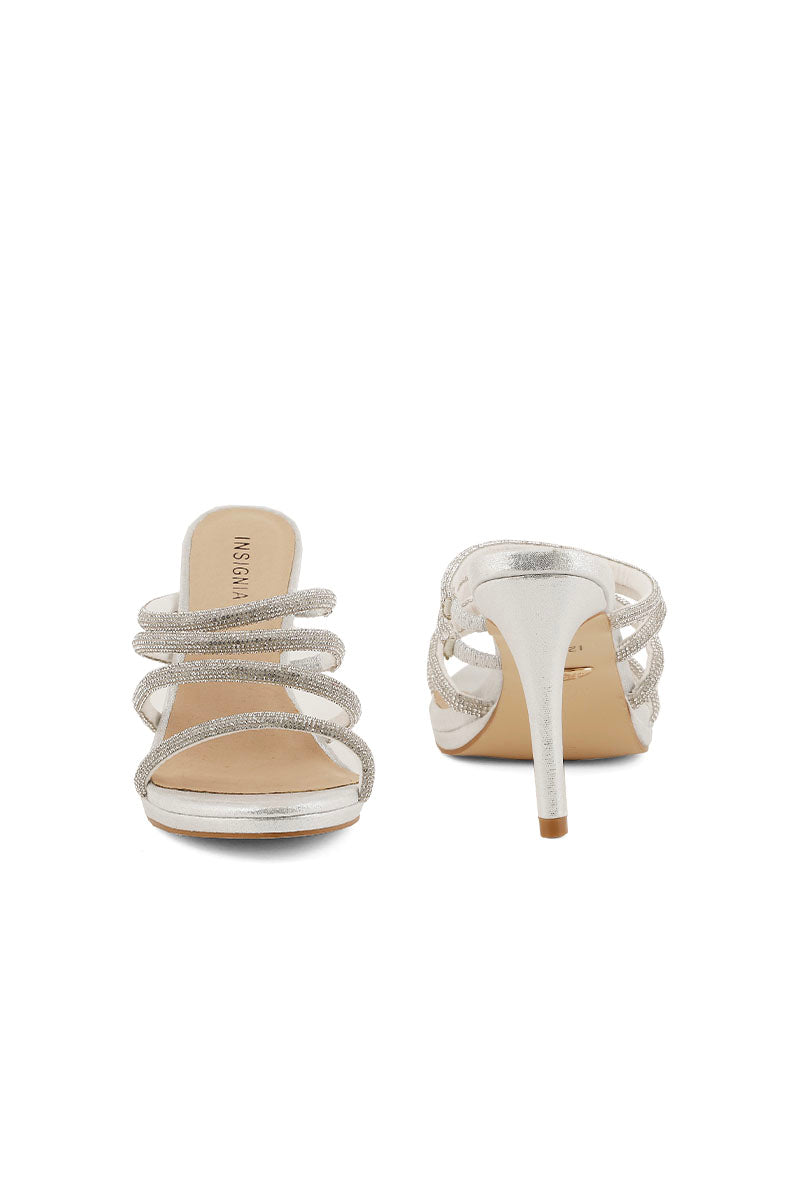 Party Wear Slip On I29135-Silver